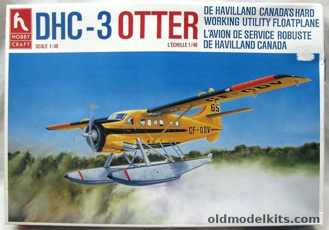 Hobby Craft 1/48 De Havilland DHC-3 Floatplane - SAC 4082 Command Wing USAF or Civil Ontario Ministry of Natural Resources, HC1655 plastic model kit